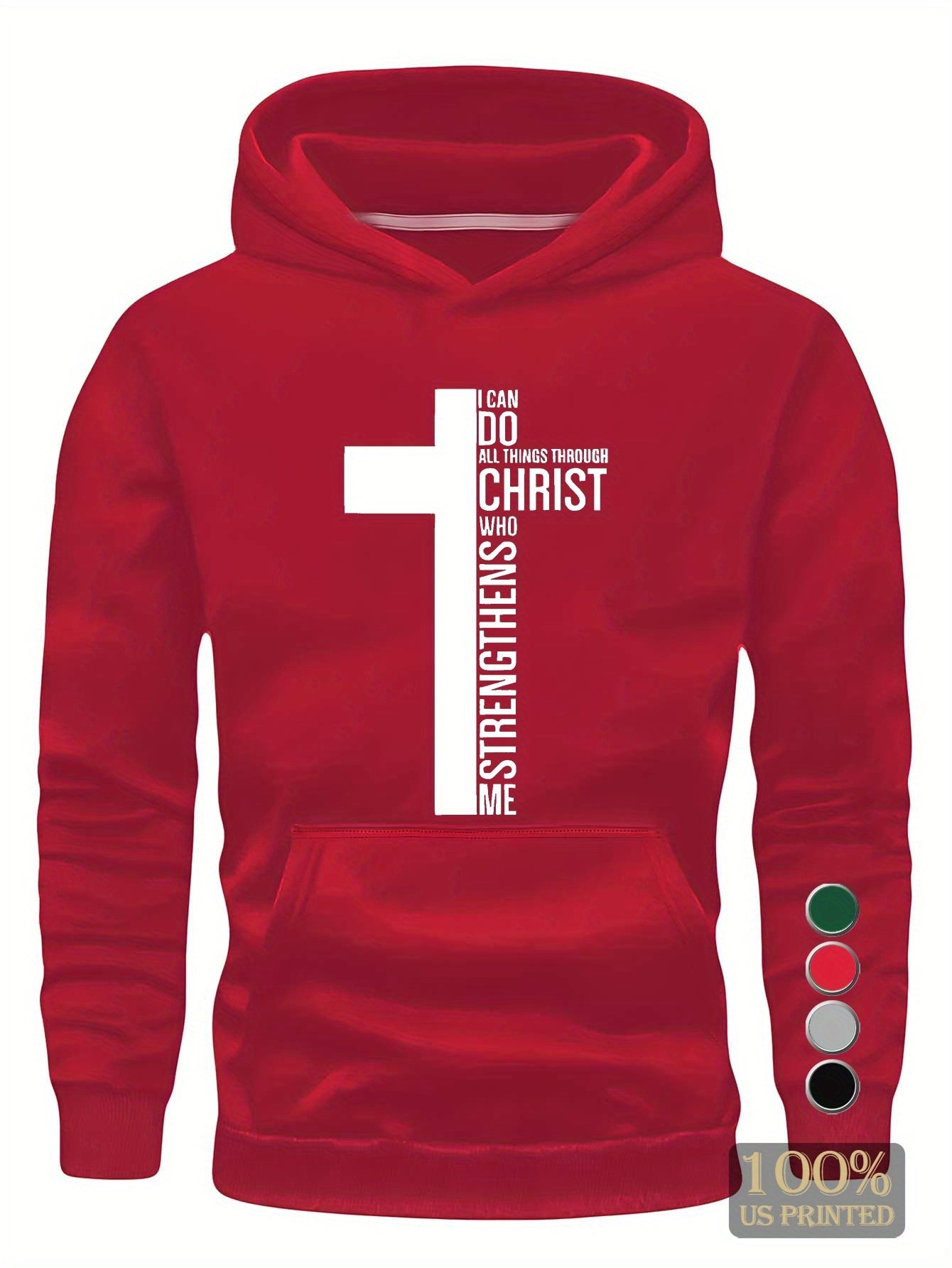 I Can Do Young Man Hoodies Sweatshirt - Casual Style