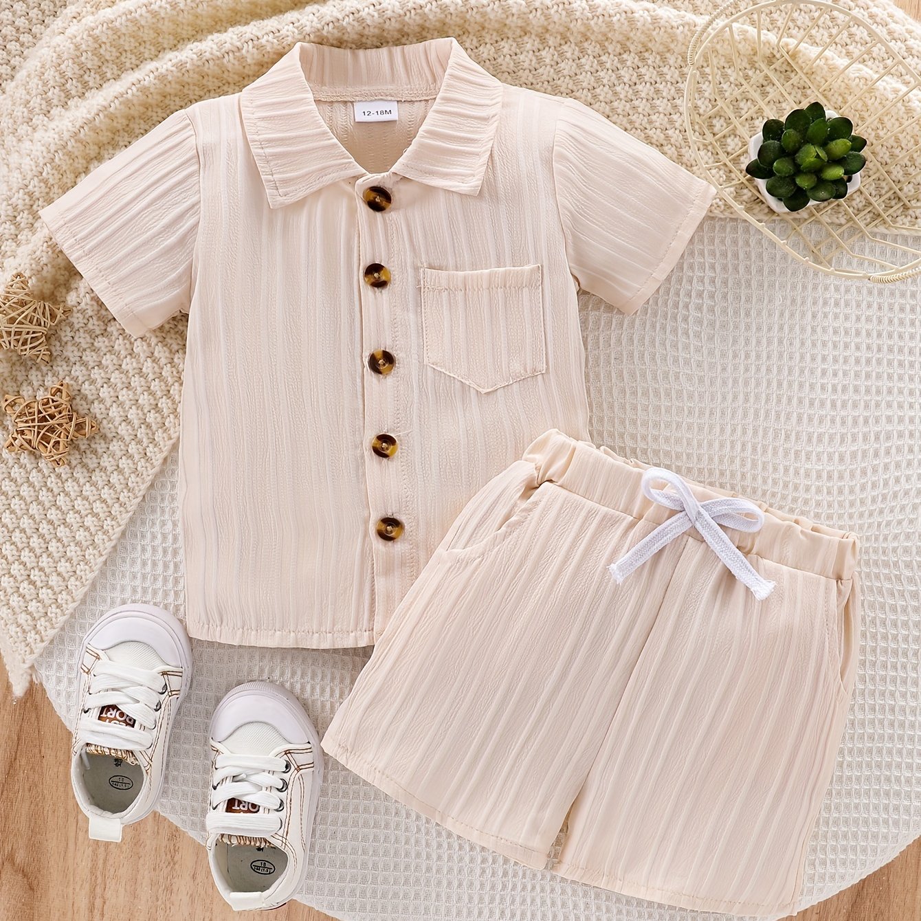 Baby Boy Clothes Summer Shorts Set Short Sleeved Shirt Top 12 Months-5T Without Tee