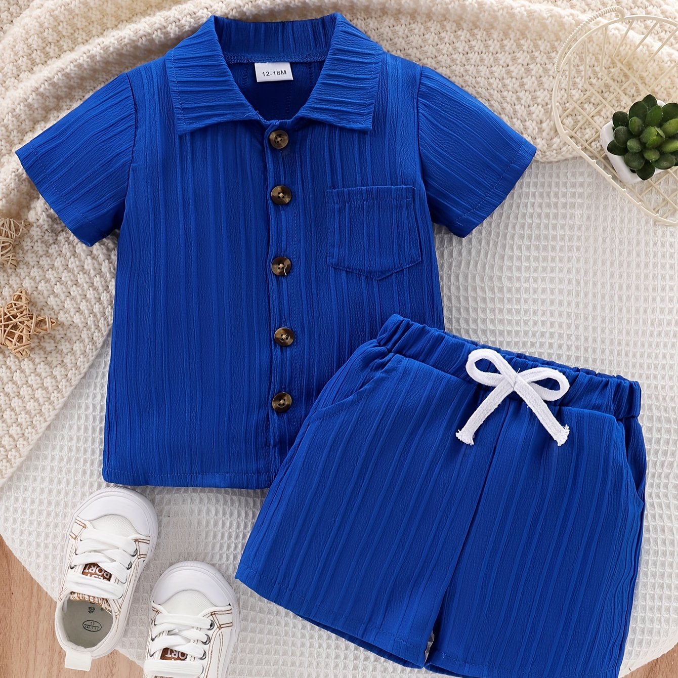 Baby Boy Clothes Summer Shorts Set Short Sleeved Shirt Top 12 Months-5T Without Tee