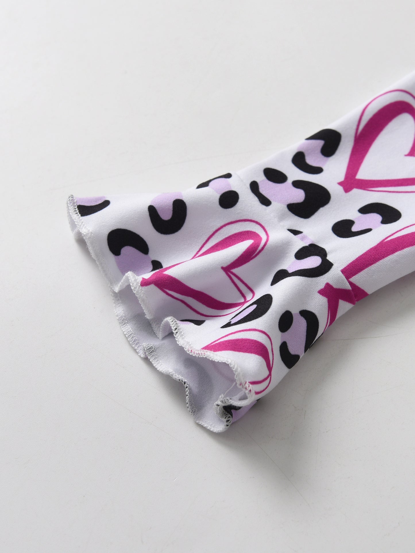 Girls Matching Clothes 1-6 Years Long Sleeve Top and Jeans Set