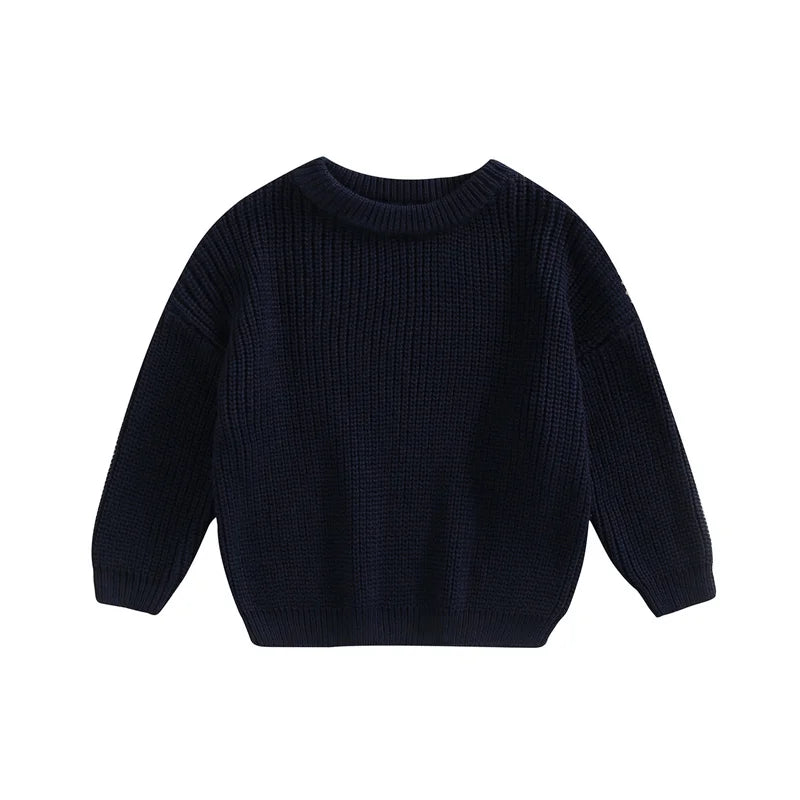 Newest Newborn Baby Girl Boy Knitted Long Sleeve Sweater Autumn Winter Casual Pullover Kids Clothes 3M to 5Y