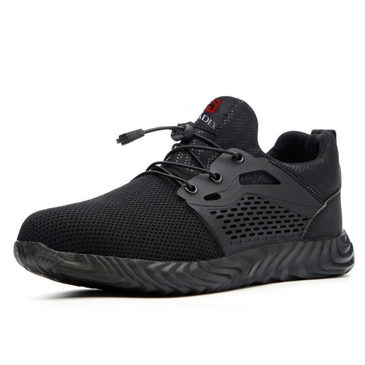 SUADEX Safety Shoes Breathable Mens Work Shoes Anti-smashing Industrial Steel Toe Cap Sneakers Puncture Proof Plus Size 36-48