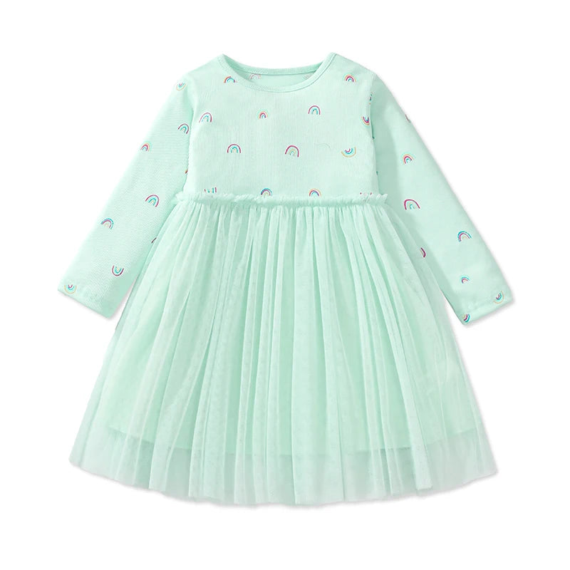 Little Maven Kids Clothes 2024 Autumn Cotton Dresses 2-7