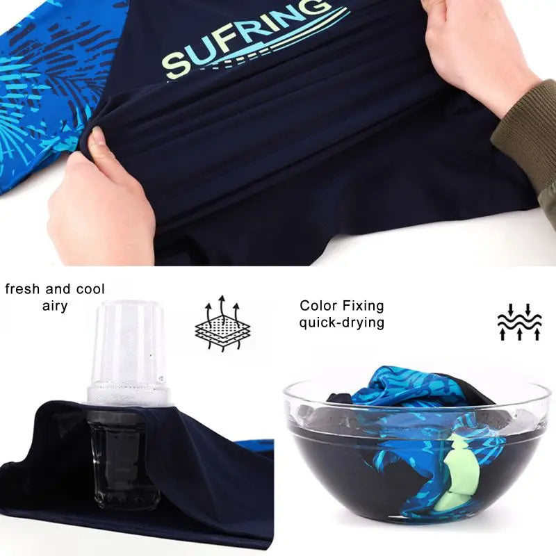 Swimsuit Boys' Camo Cute Summer Quick Dry Big Children