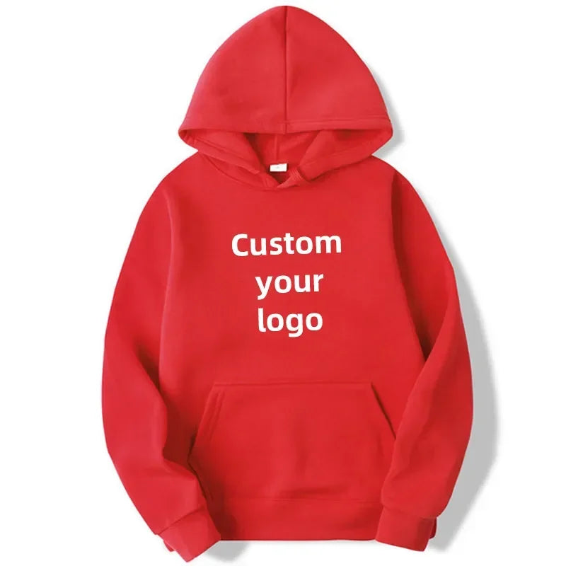 Customized Hooded Shirt for Men and Women with Personalized Photos and Logos High End Gifts in EU Sizes