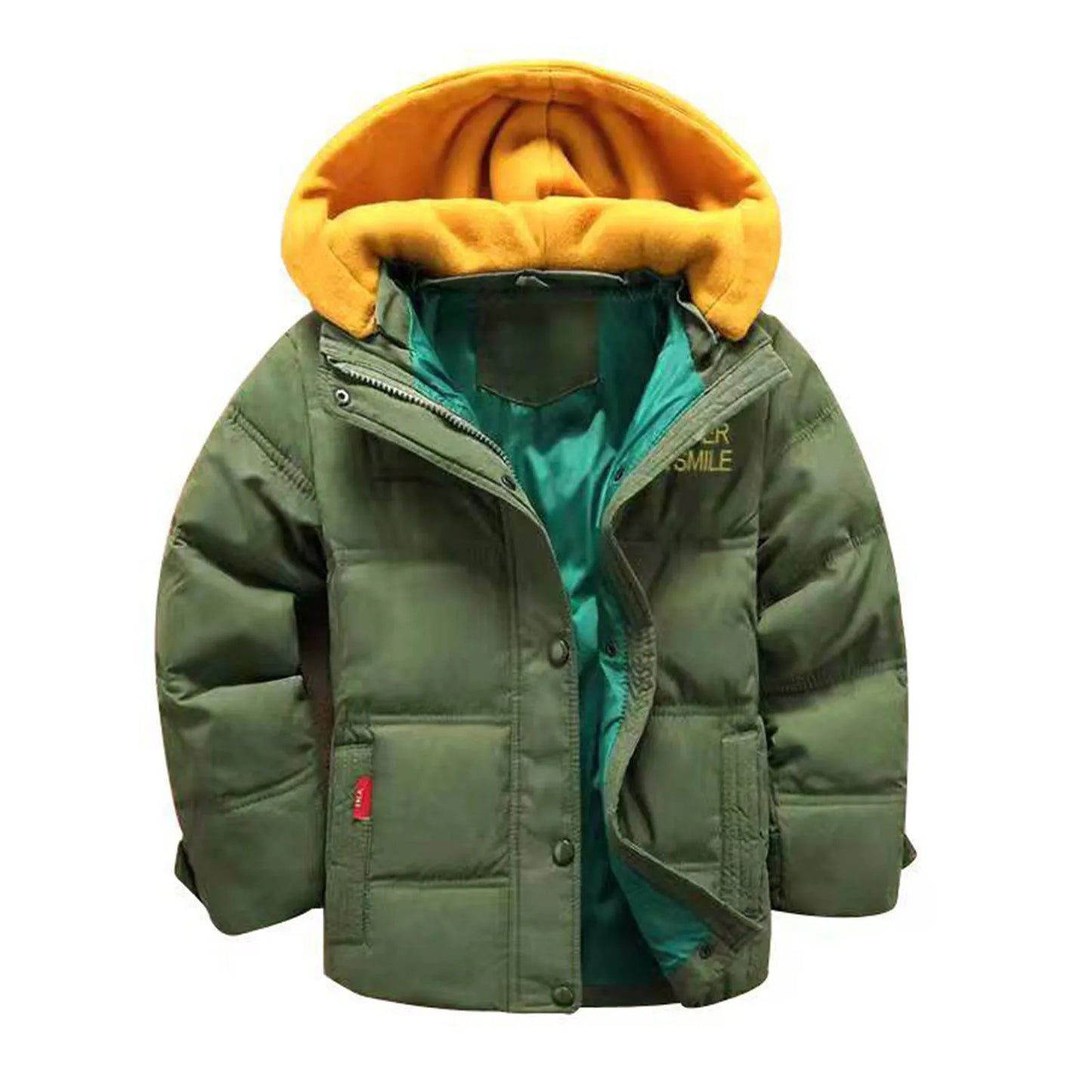 Fall Jackets for Boys Toddler Kids Baby Boys Girls Winter Warm Long Sleeve Coat Removable Outerwear Size