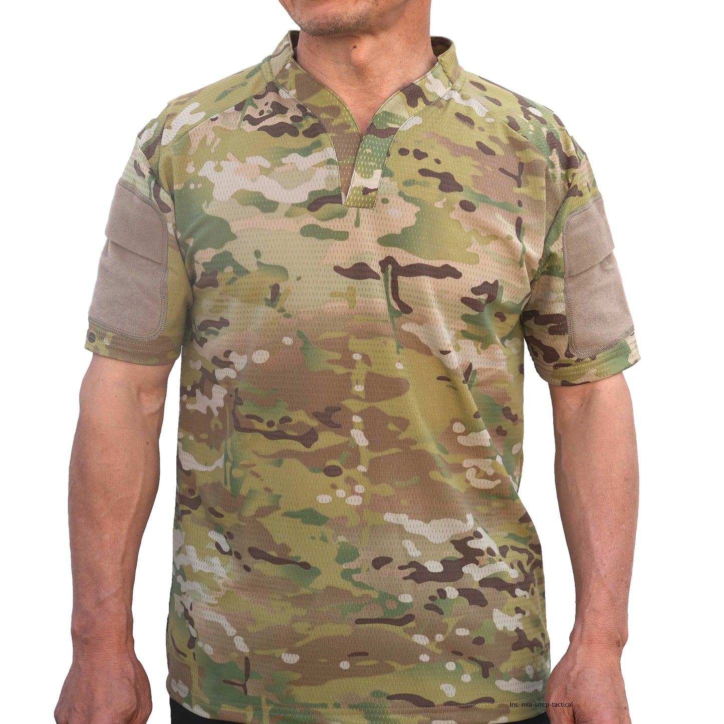 Men's Tactical Summer Combat Short Sleeve Shirt Cotton Polyester Casual Wear