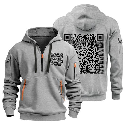 Pattern Hoodies for Men Fashion Long Sleeve Sweatshirt Patchwork Vintage Coat Oversized Male Pullovers