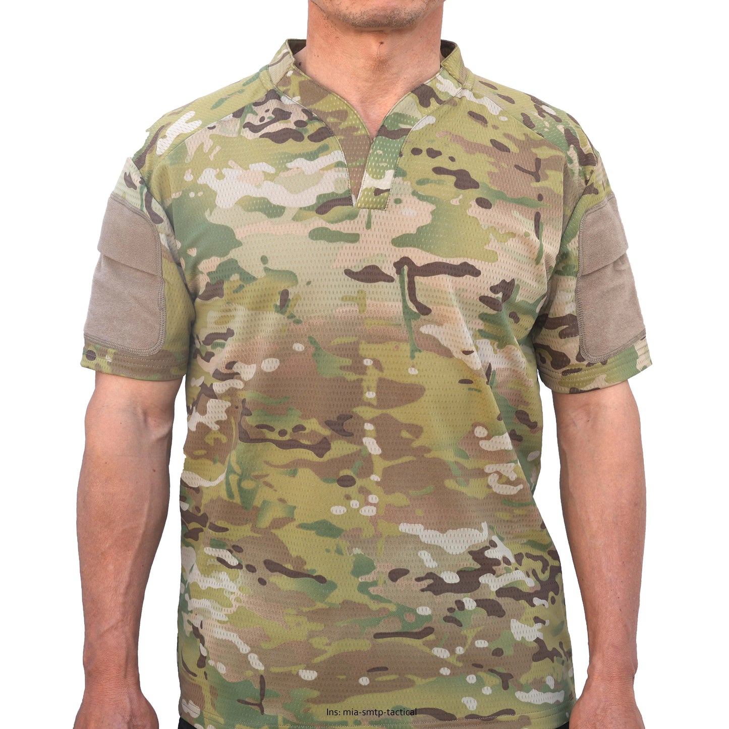 Men's Tactical Summer Combat Short Sleeve Shirt Cotton Polyester Casual Wear