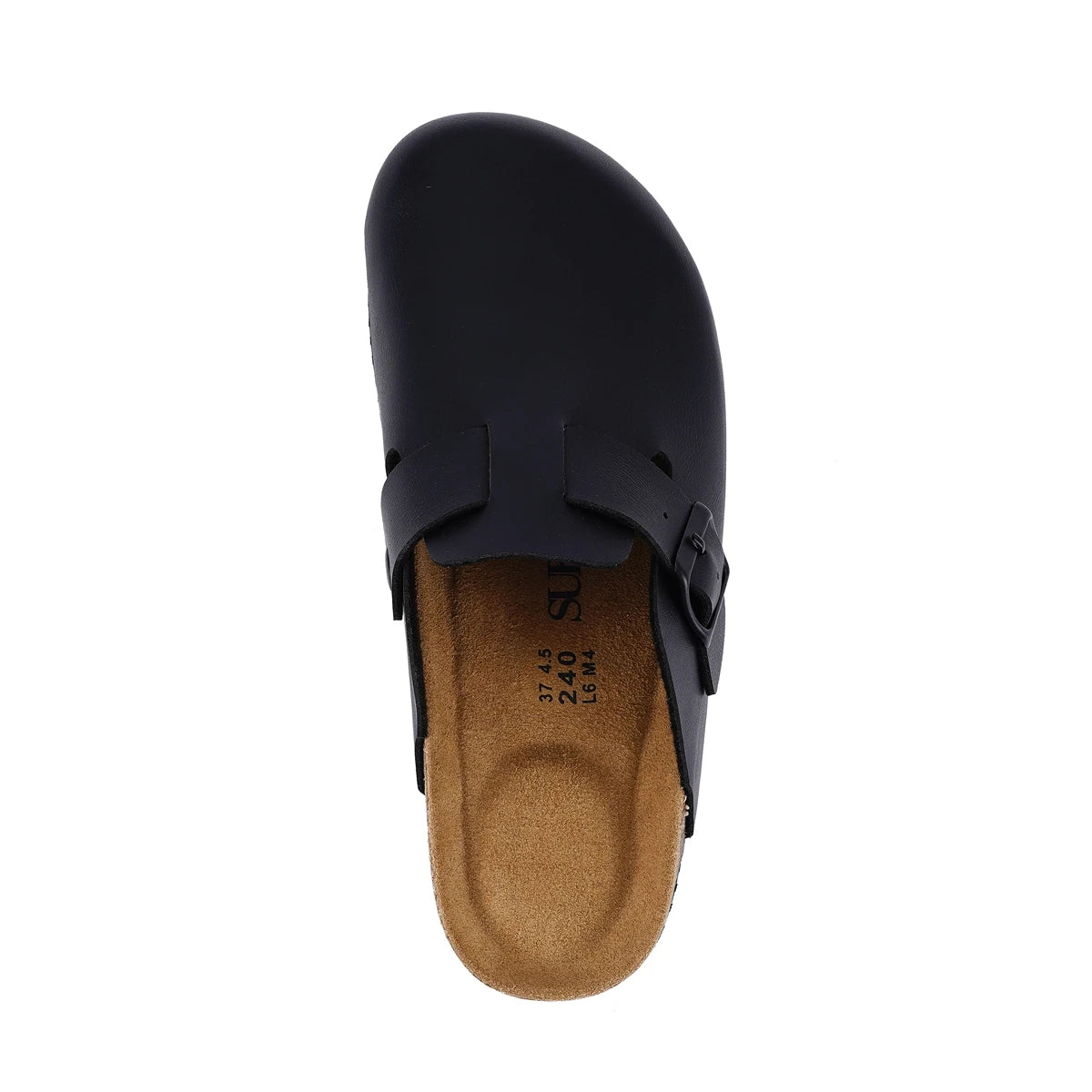 Sufu Hot Sales Cork Mules Slippers for Women Fashion Leather Clogs Shoes Classic Cork Antislip Outdoor Slippers