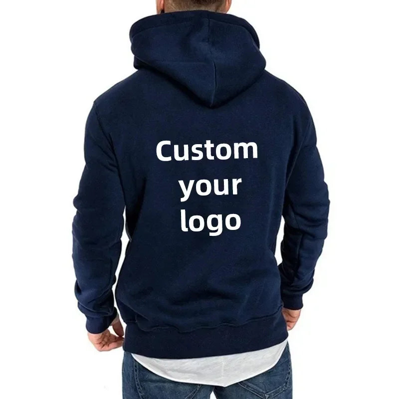 Customized Hooded Shirt for Men and Women with Personalized Photos and Logos High End Gifts in EU Sizes