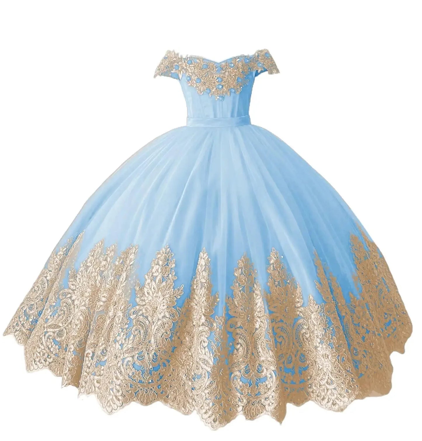 Customized Red Flower Girl Dress with Gold Appliques and Crystal for Weddings and Formal Events