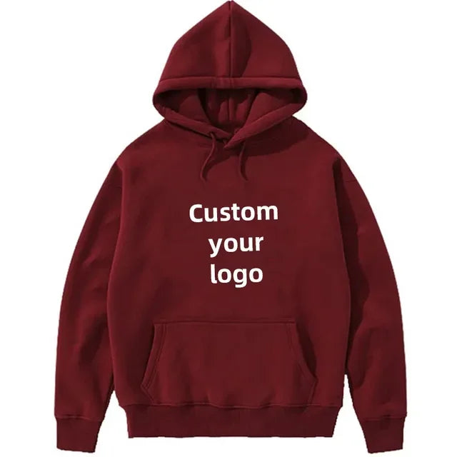 Customized Hooded Shirt for Men and Women with Personalized Photos and Logos High End Gifts in EU Sizes