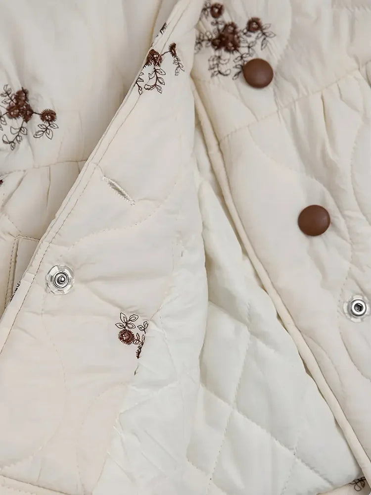 2024 New Fashion Winter Jacket Girl Long Coats Velvet Warm