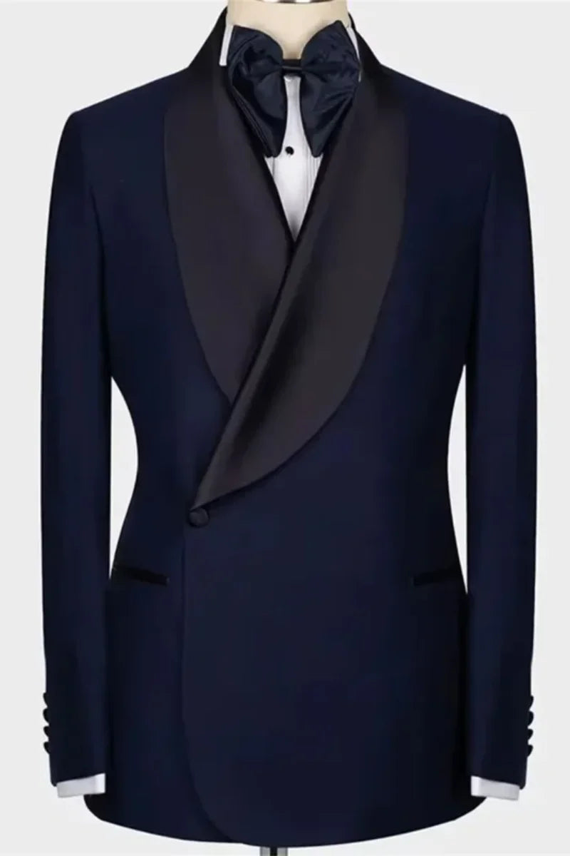 Men's Dress Suit Tuxedo for Weddings Banquets and Performances Best Man Attire