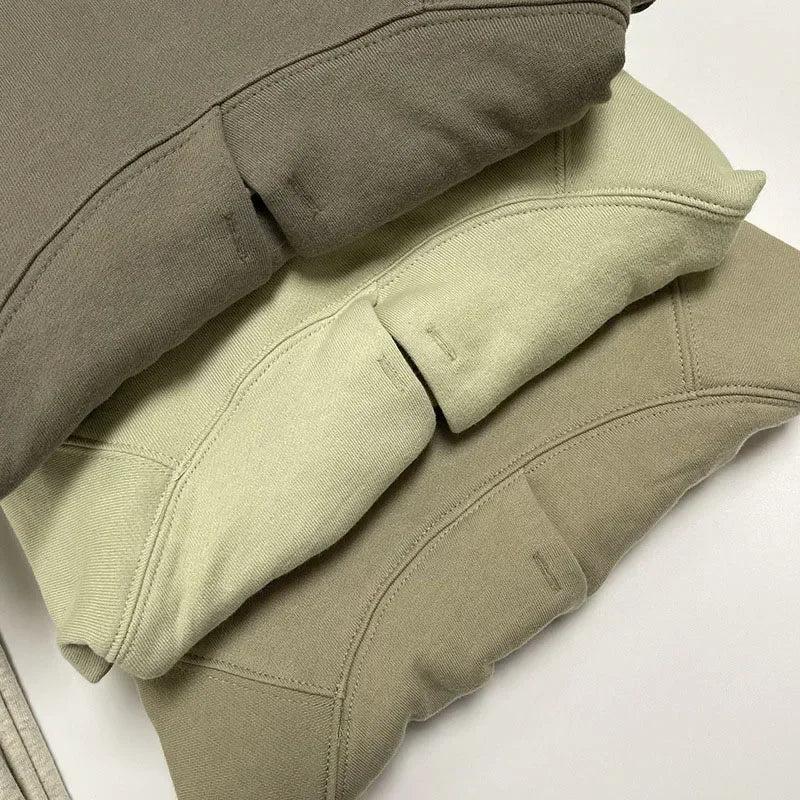 Season 8 Luxury Design Men's Hoodies Two Row Reflective Letter Logo High Street Loose Hoodie