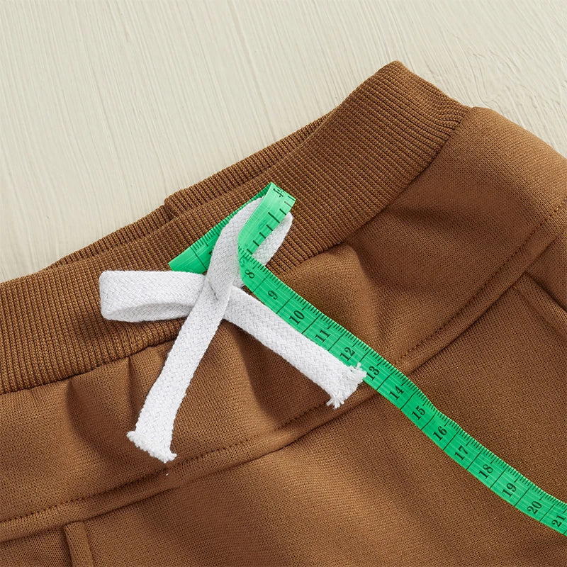 Infant Boys Jogger Pants 3 Pack Soft Cotton Blend Trousers