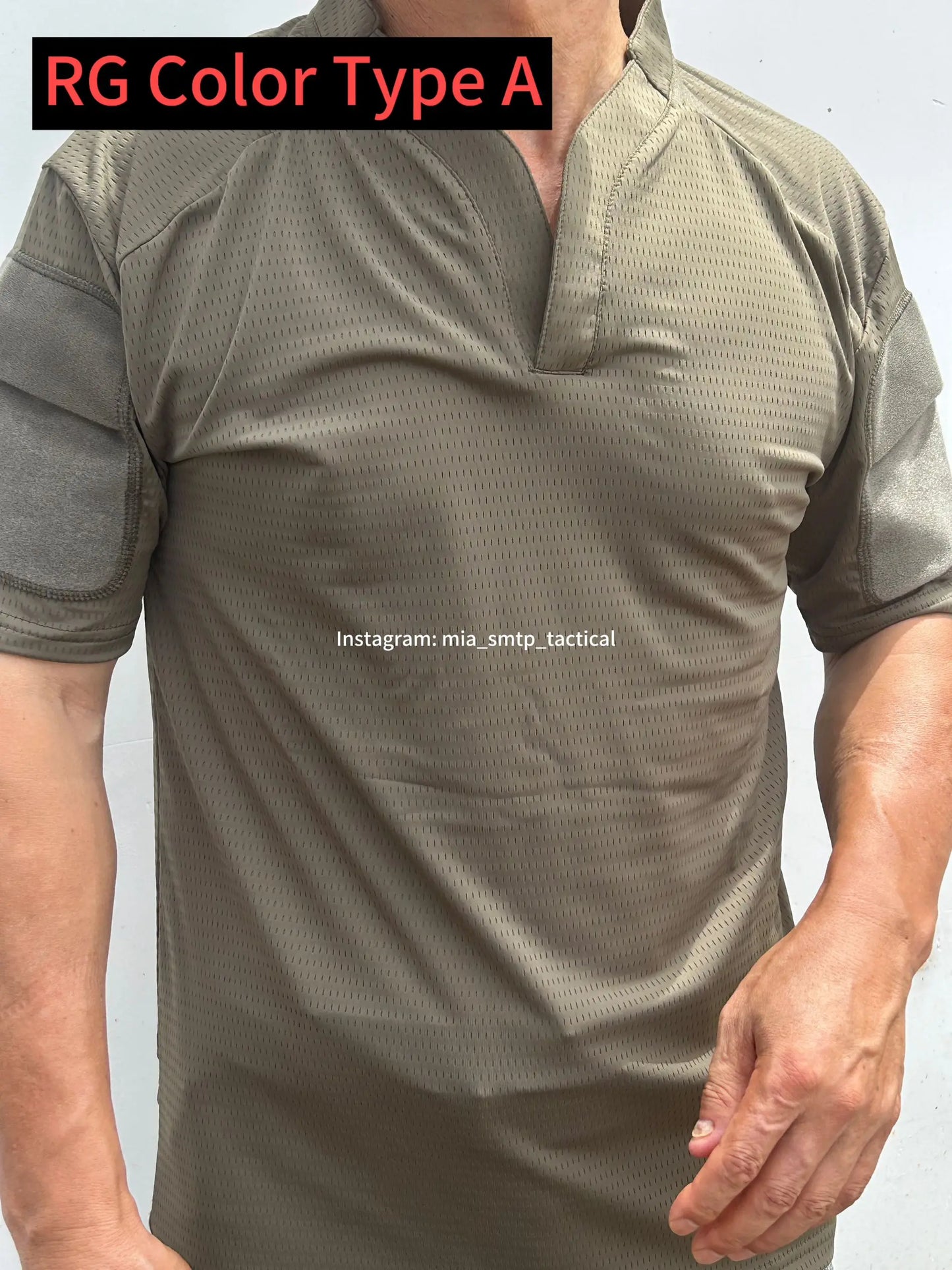 Men's Tactical Summer Combat Short Sleeve Shirt Cotton Polyester Casual Wear