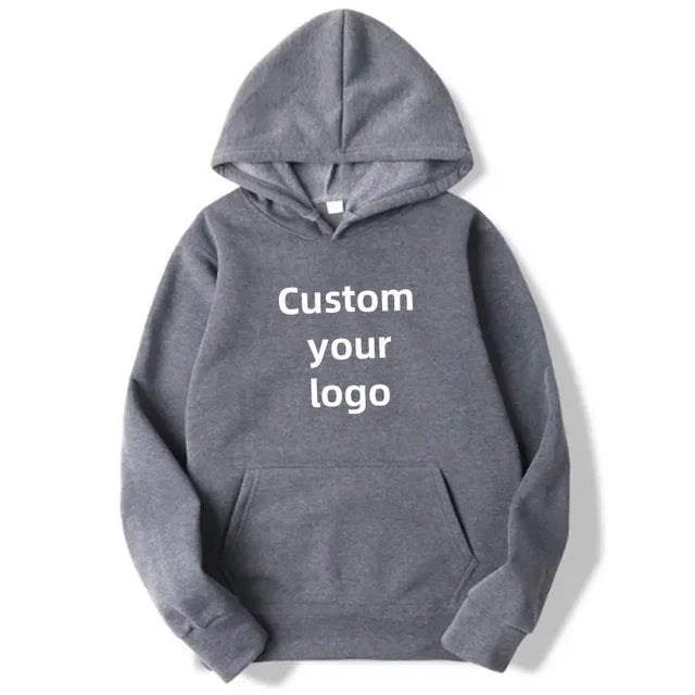 Customized Hooded Shirt for Men and Women with Personalized Photos and Logos High End Gifts in EU Sizes