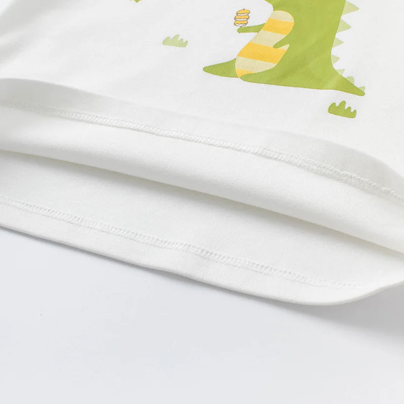 Dave Bella Long Sleeve T-Shirt Kids Cartoon Printed Tops