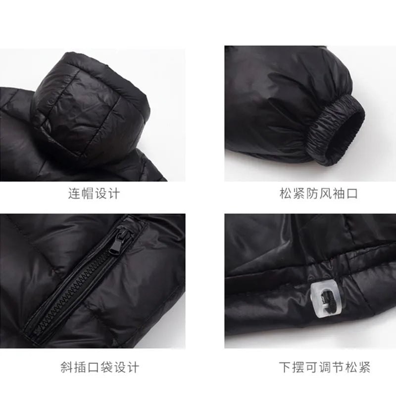 Baby Girl Boy Winter New Jacket Thickened Warm Down Coat
