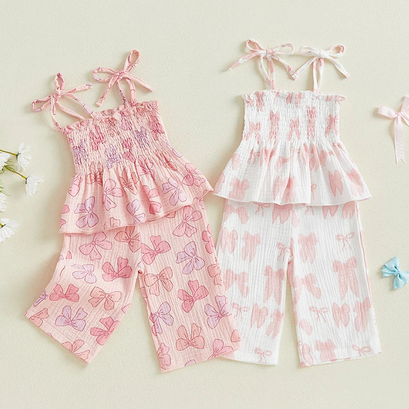2025-01-02 Lioraitiin Summer Toddler Girl Clothes Set