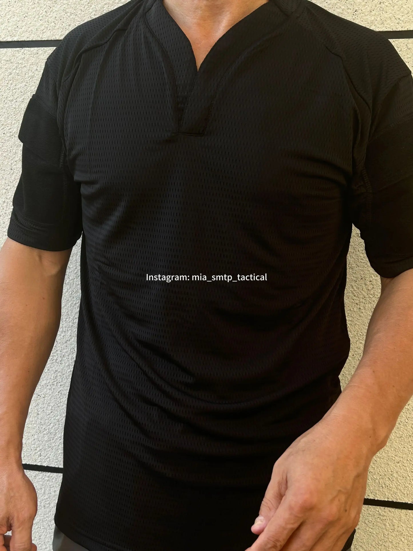 Men's Tactical Summer Combat Short Sleeve Shirt Cotton Polyester Casual Wear