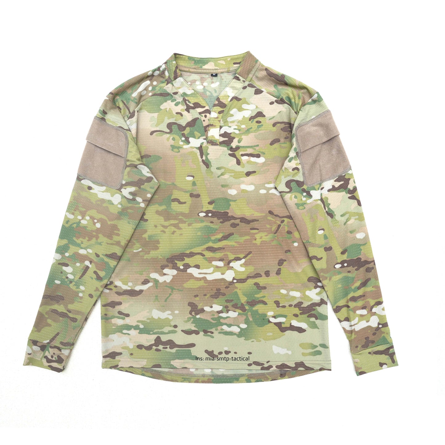 Tactical MC Combat Shirt Long Sleeve Camouflage Shirt Breathable Quick Drying Casual Wear