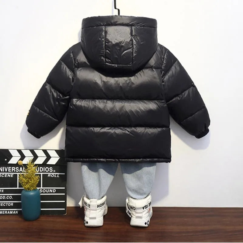 Baby Girl Boy Winter New Jacket Thickened Warm Down Coat