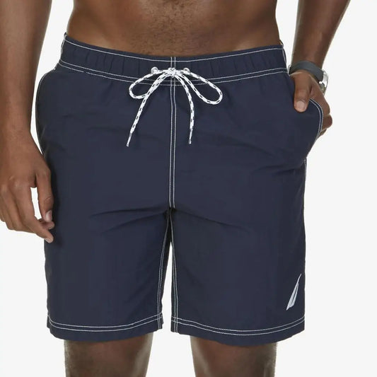 Nautica Men's 8.5 Inch Big And Tall J-Class Swim Shorts