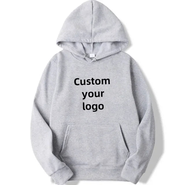 Customized Hooded Shirt for Men and Women with Personalized Photos and Logos High End Gifts in EU Sizes