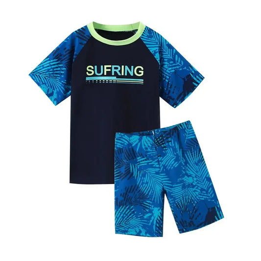 Swimsuit Boys' Camo Cute Summer Quick Dry Big Children