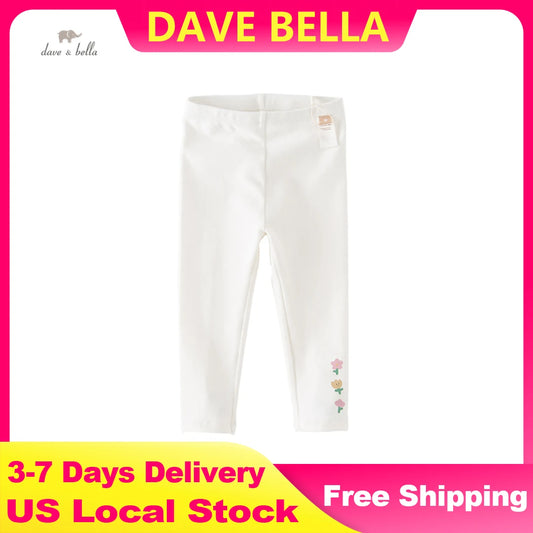 Dave Bella Long Spring Leggings for Girls Casual Pants