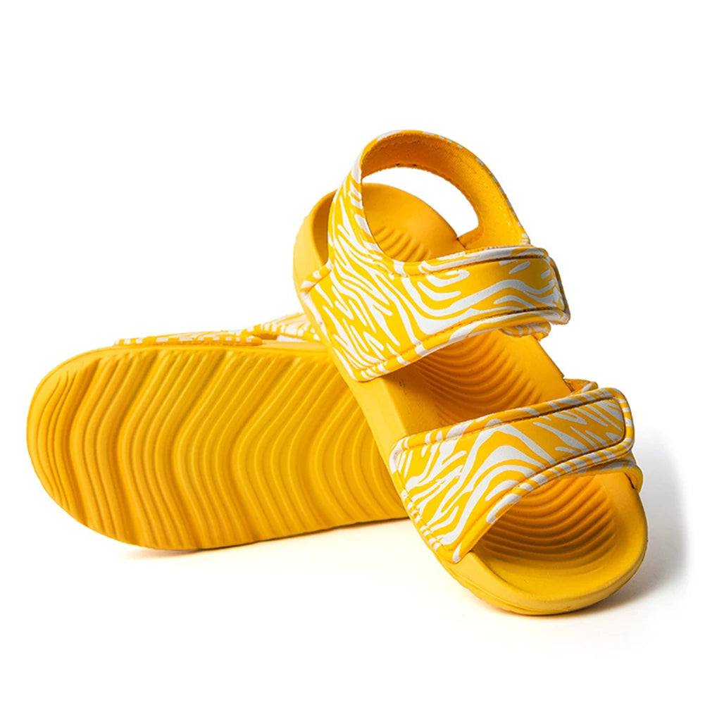 Toddler Boys Girls Luminous Water Sandals Adjustable Straps Open Toe Sport Sandals Summer Shoes