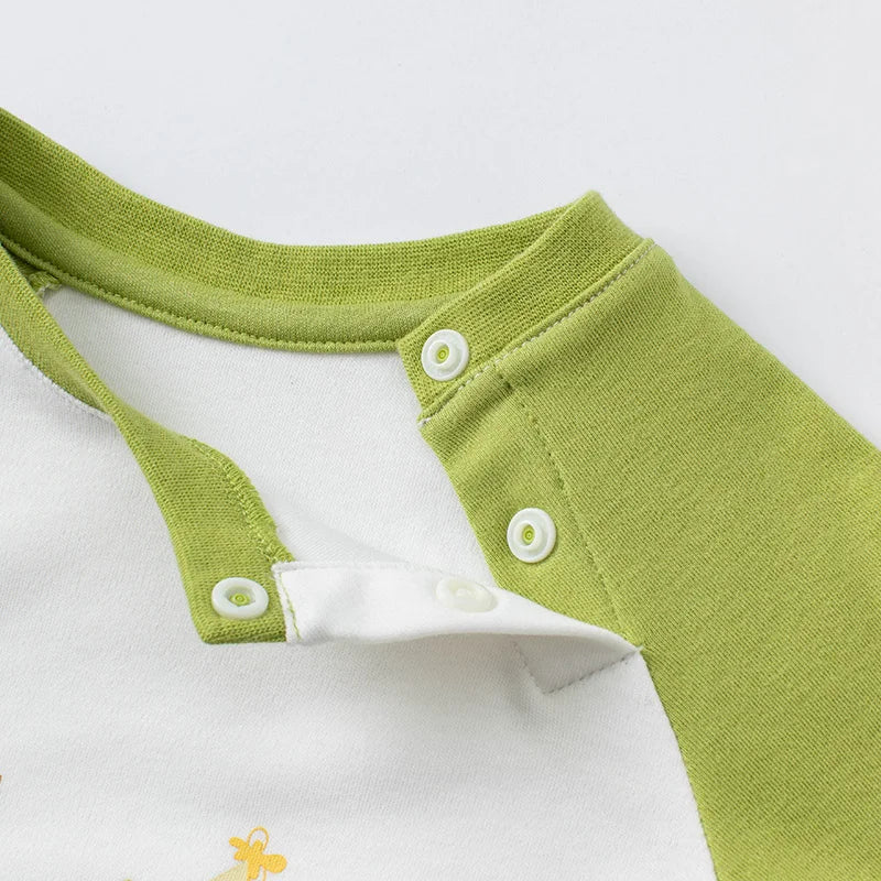 Dave Bella Long Sleeve T-Shirt Kids Cartoon Printed Tops