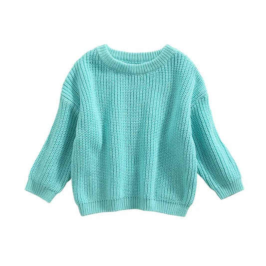 Newest Newborn Baby Girl Boy Knitted Long Sleeve Sweater Autumn Winter Casual Pullover Kids Clothes 3M to 5Y