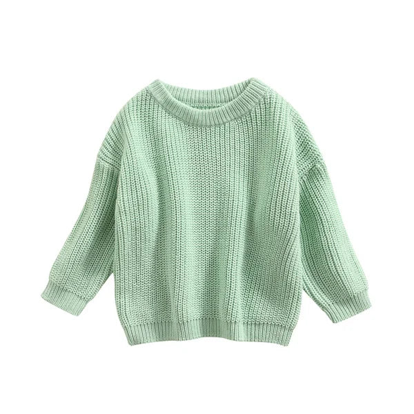 Newest Newborn Baby Girl Boy Knitted Long Sleeve Sweater Autumn Winter Casual Pullover Kids Clothes 3M to 5Y