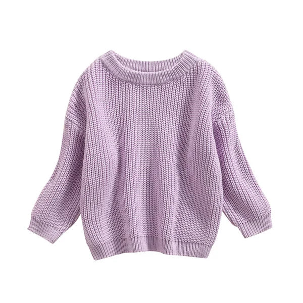 Newest Newborn Baby Girl Boy Knitted Long Sleeve Sweater Autumn Winter Casual Pullover Kids Clothes 3M to 5Y